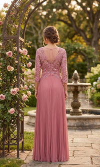 Chicas Long Mother of the Bride Dress YG5038