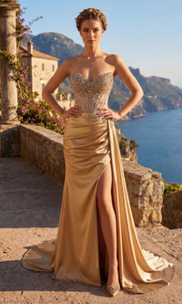 Chicas Long Formal Dress YG5041