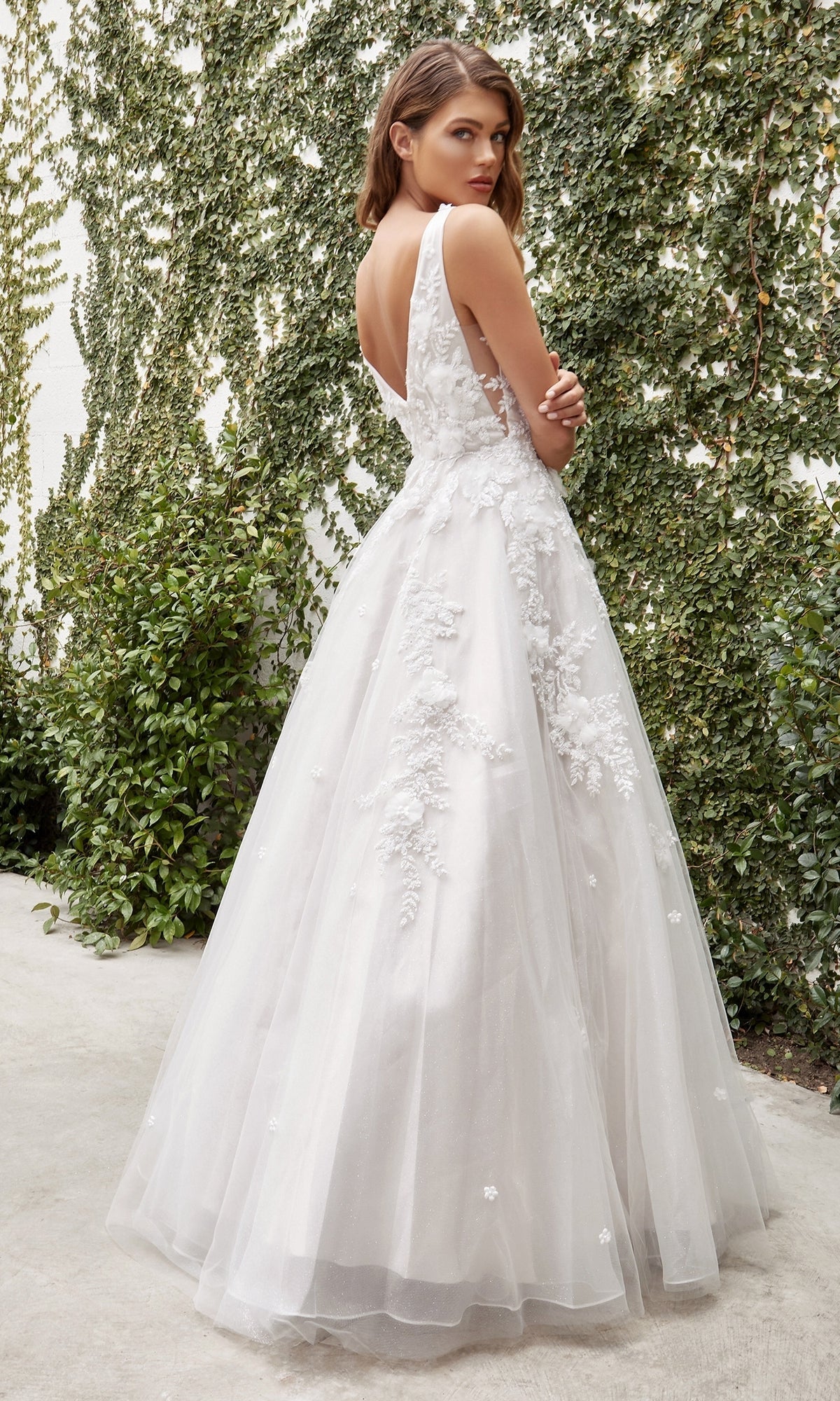 Ladivine Long Wedding Dress A1028W