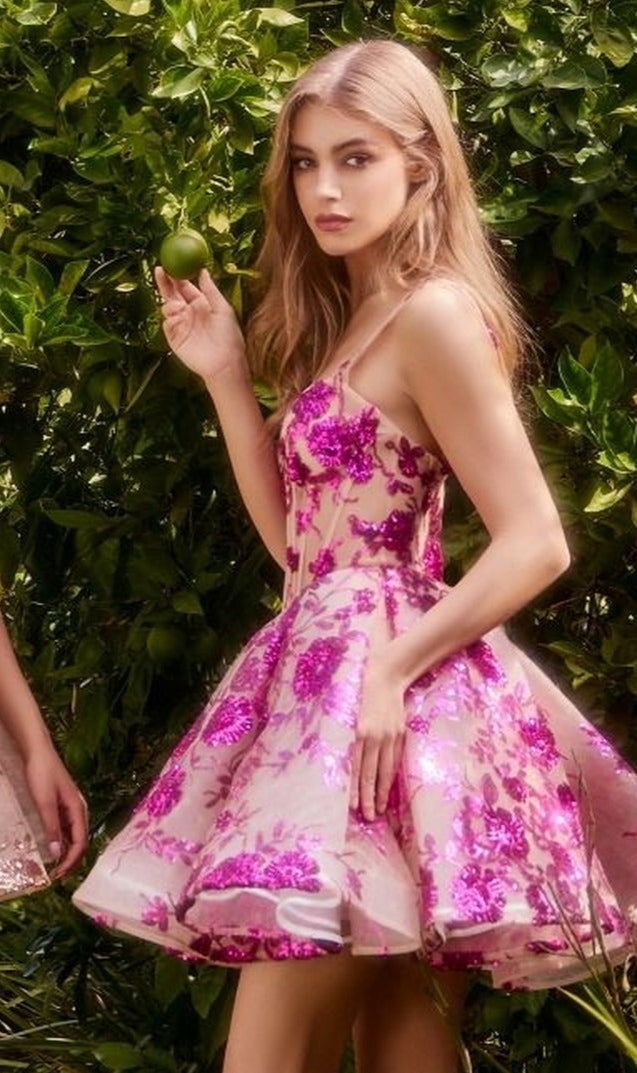 Orchid Andrea and Leo Short Party Dress a1347