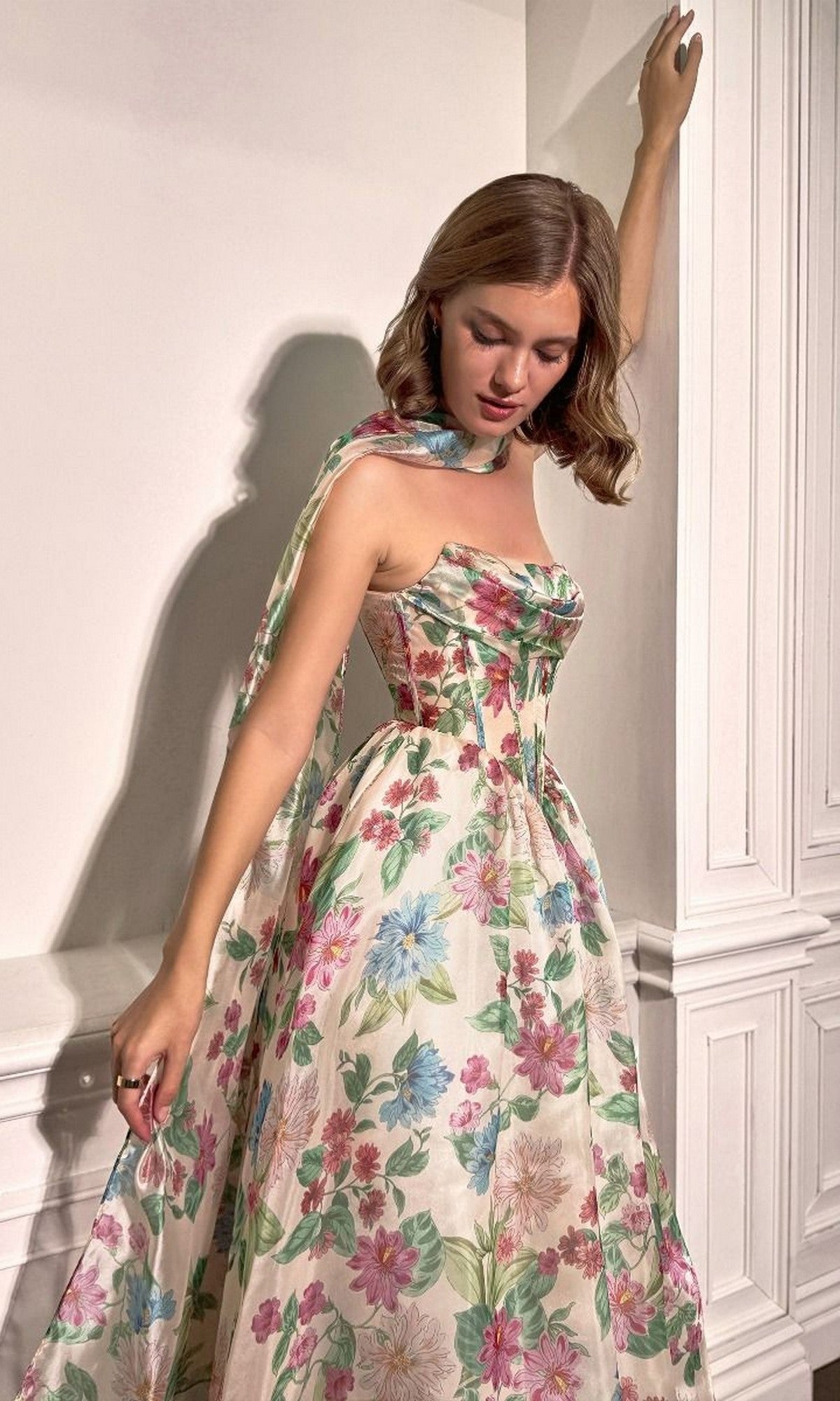 Andrea and Leo Long Formal Dress A1425 - Image