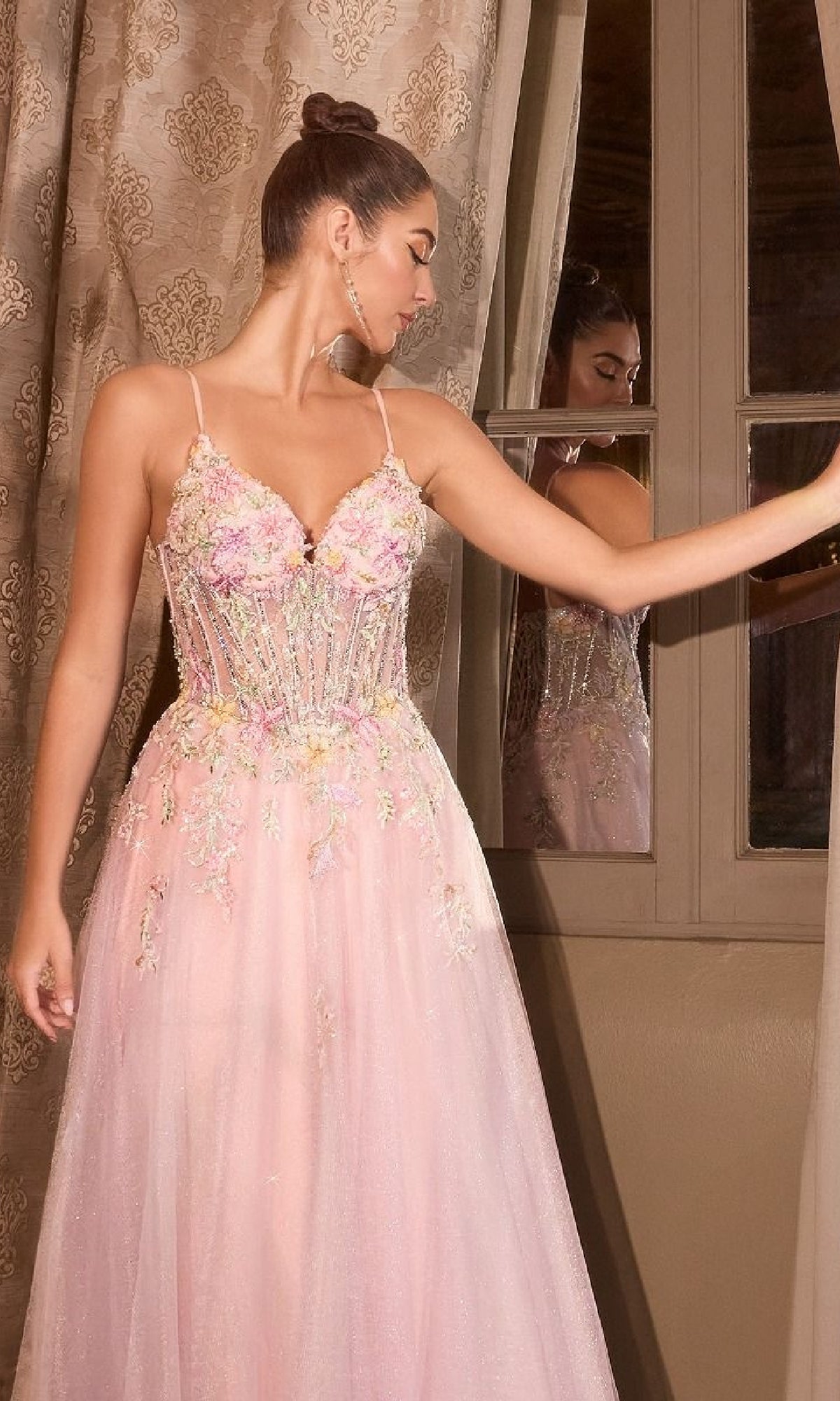 Andrea and Leo Long Formal Dress a1477