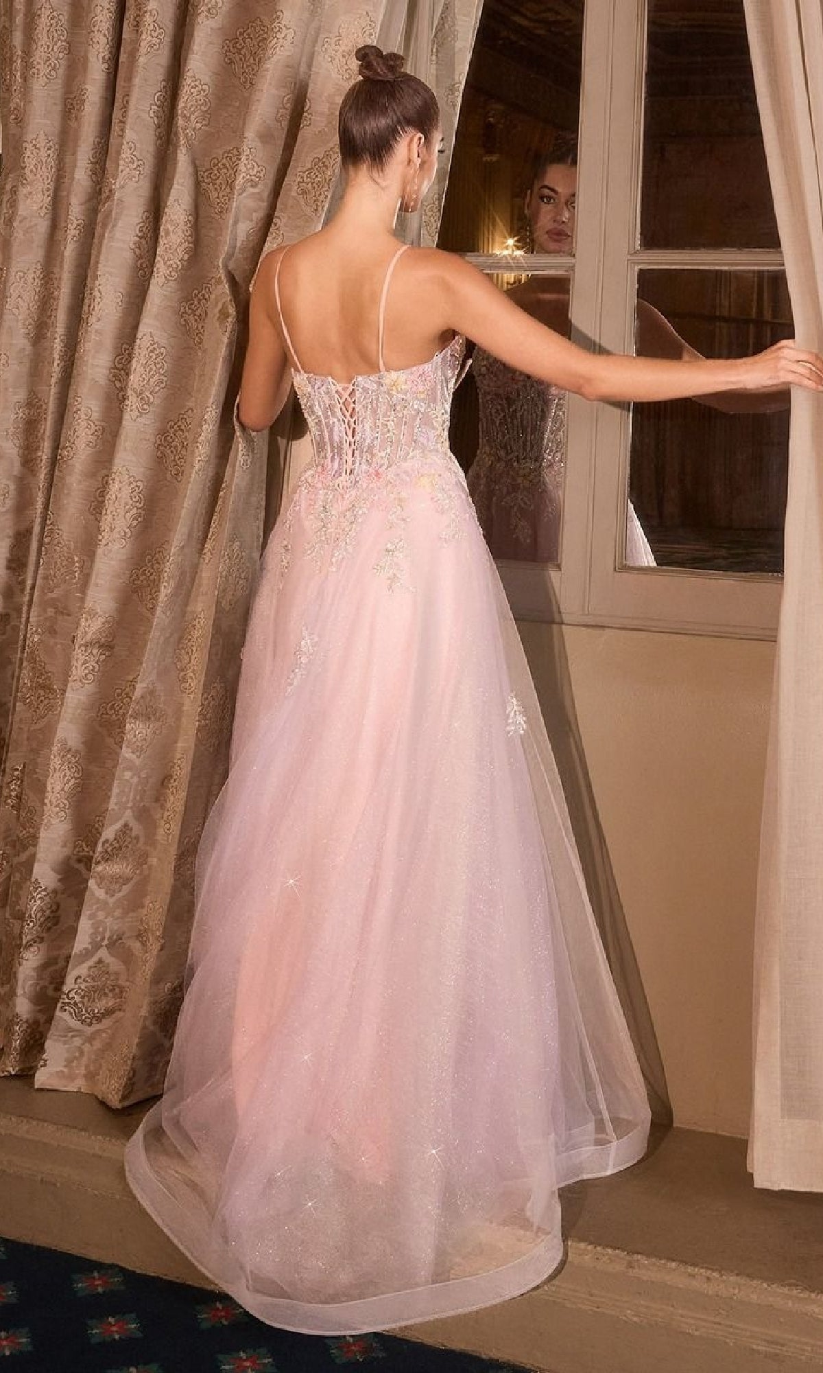 Andrea and Leo Long Formal Dress a1477