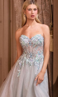 Andrea and Leo Long Formal Dress a1478