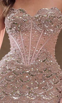 Andrea and Leo Long Formal Dress A1481 - Image
