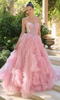 Andrea and Leo Long Formal Dress A1483 - Image