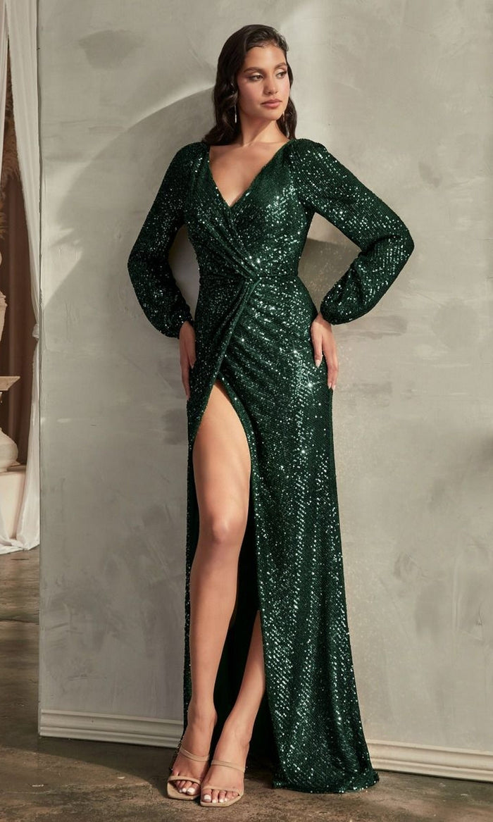Emerald Formal Long Dress B8422 by Ladivine