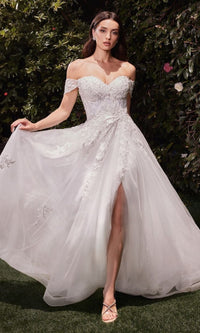 Off White Ladivine Long Formal Dress c159w