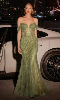 Greenery Ladivine Long Formal Dress cc341