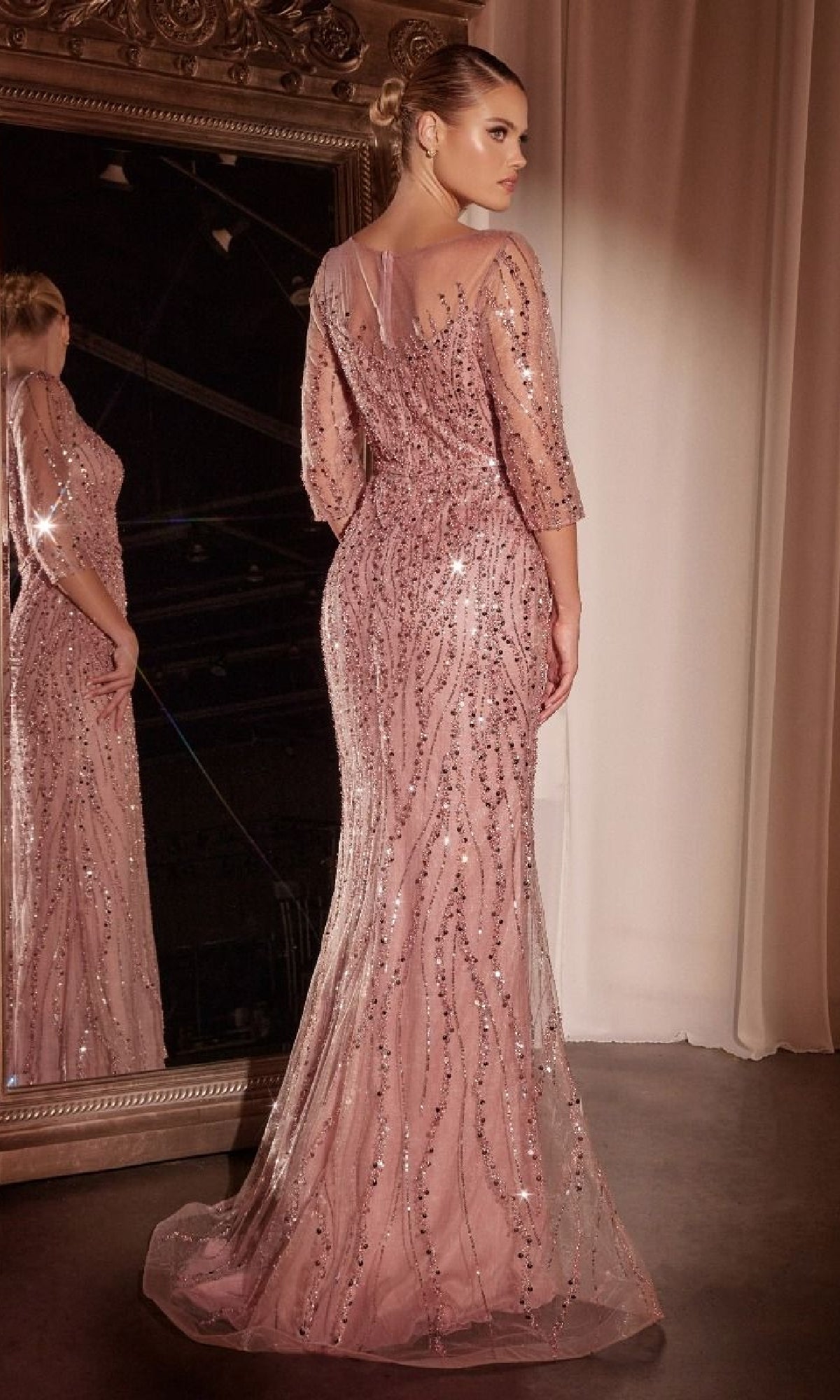 Ladivine Long Formal Dress cd0105