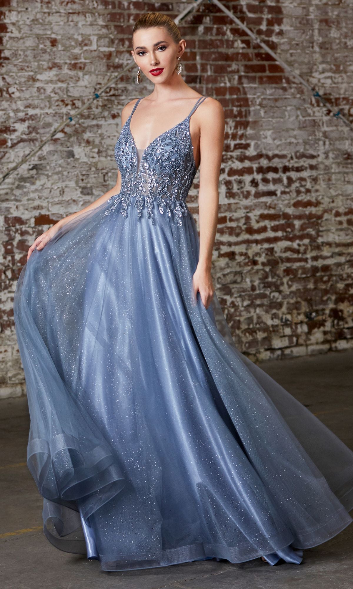Ladivine Long Formal Dress CD0154