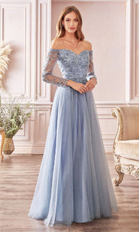 Ladivine Long Formal Dress cd0172