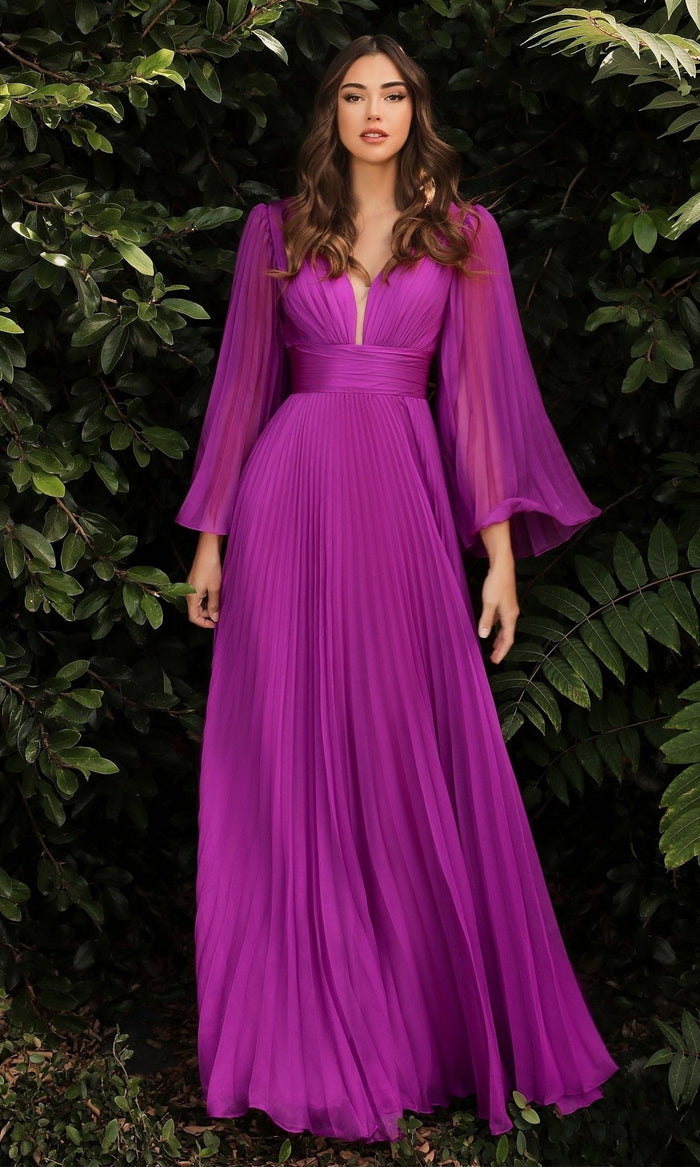 Orchid Ladivine Long Formal Dress cd242 - Image