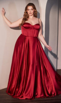 Red Ladivine Long Formal Dress cd337c