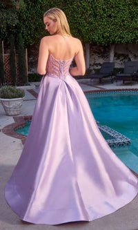 Ladivine Long Formal Dress CD389 - Image