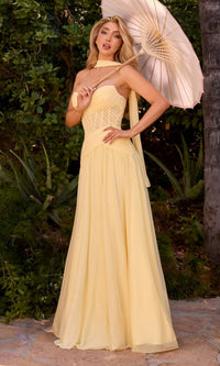 Ladivine Long Formal Dress CD395 - Image