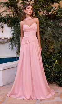 Ladivine Long Formal Dress CD395 - Image