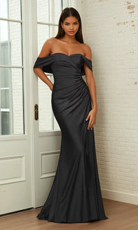 Black Ladivine Long Formal Dress CD790