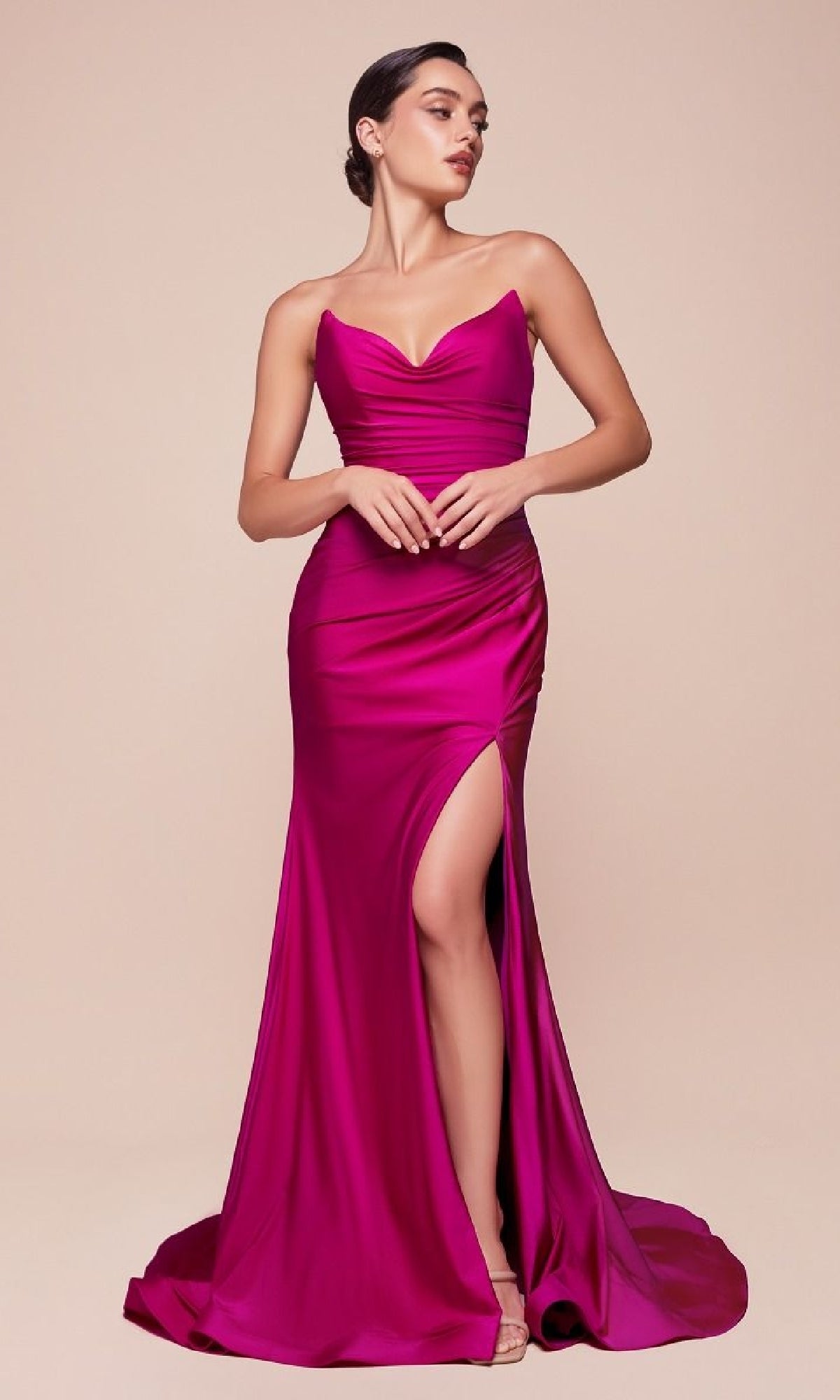 Ladivine Long Formal Dress CD791