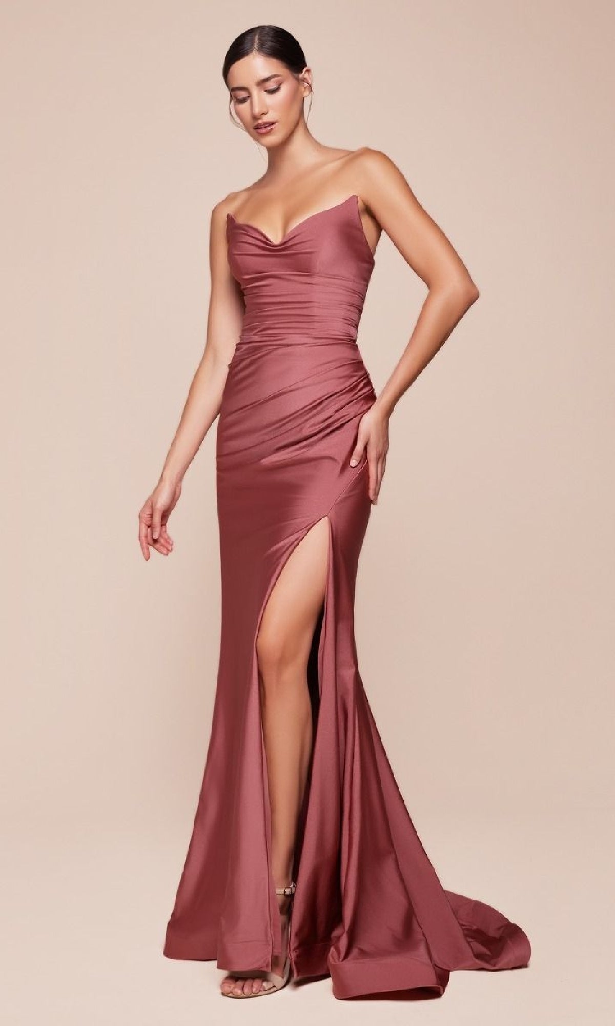 Ladivine Long Formal Dress CD791
