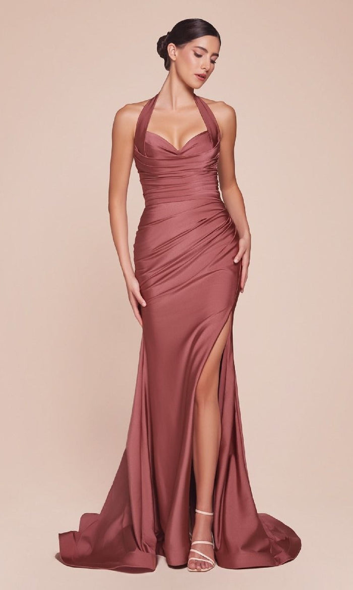 Ladivine Long Formal Dress CD796 - Image