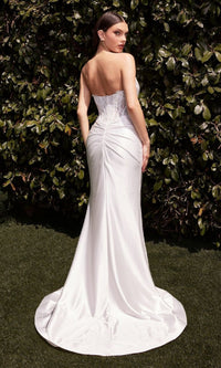 Ladivine Long Formal Dress cd797w - Image