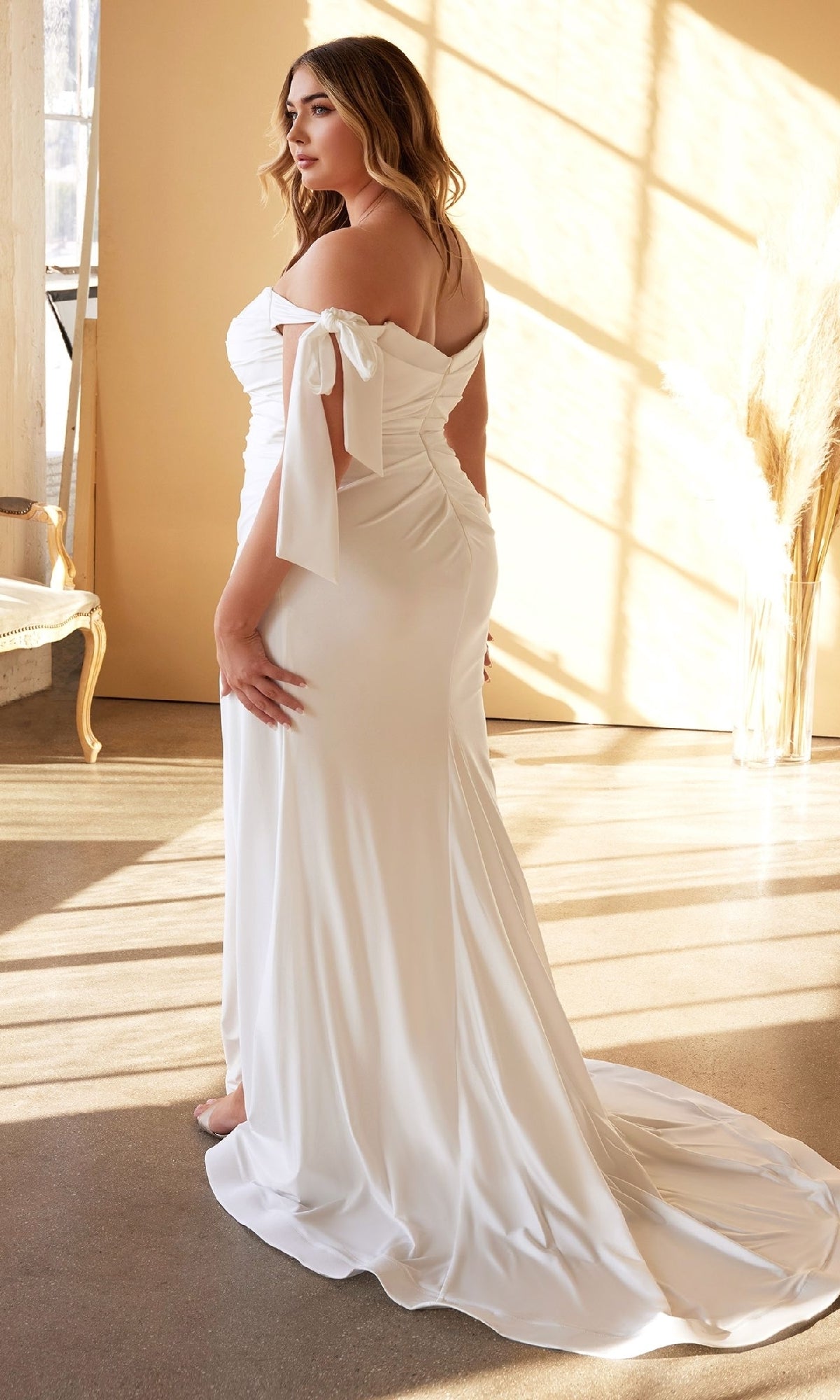 Ladivine Long Formal Dress cd944wc - Image