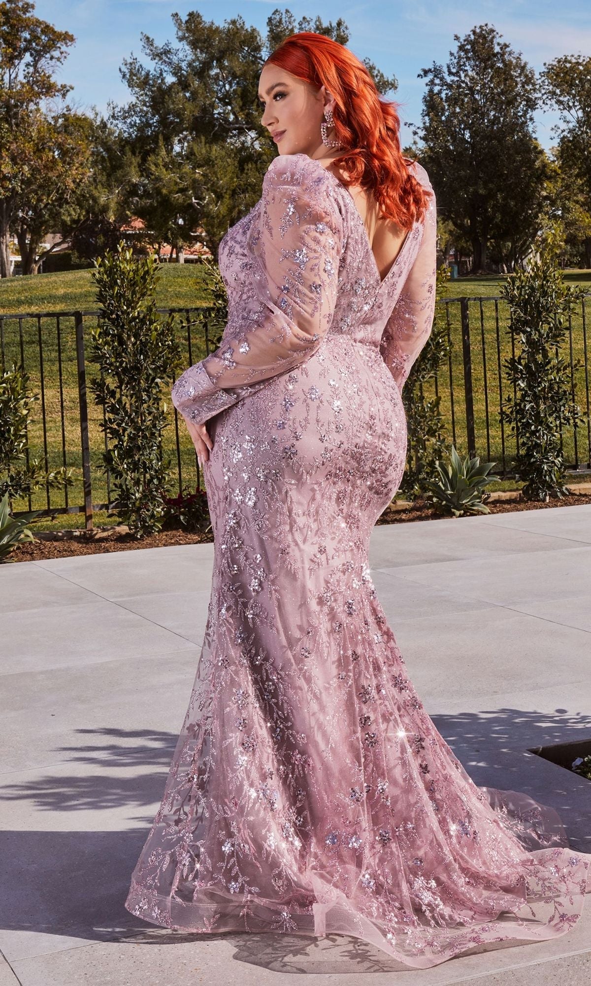 LaDivine CD989 Prom Dress - Dark Mauve | NewYorkDress LaDivine CD989 Prom Dress - Dark Mauve | NewYorkDress