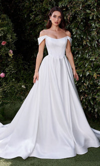 Ladivine Long Formal Dress cds513w - Image