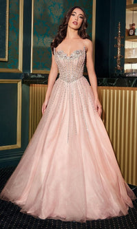 Blush Ladivine Long Formal Dress CDS541 - Image