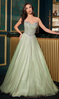 Sage Ladivine Long Formal Dress CDS541 - Image
