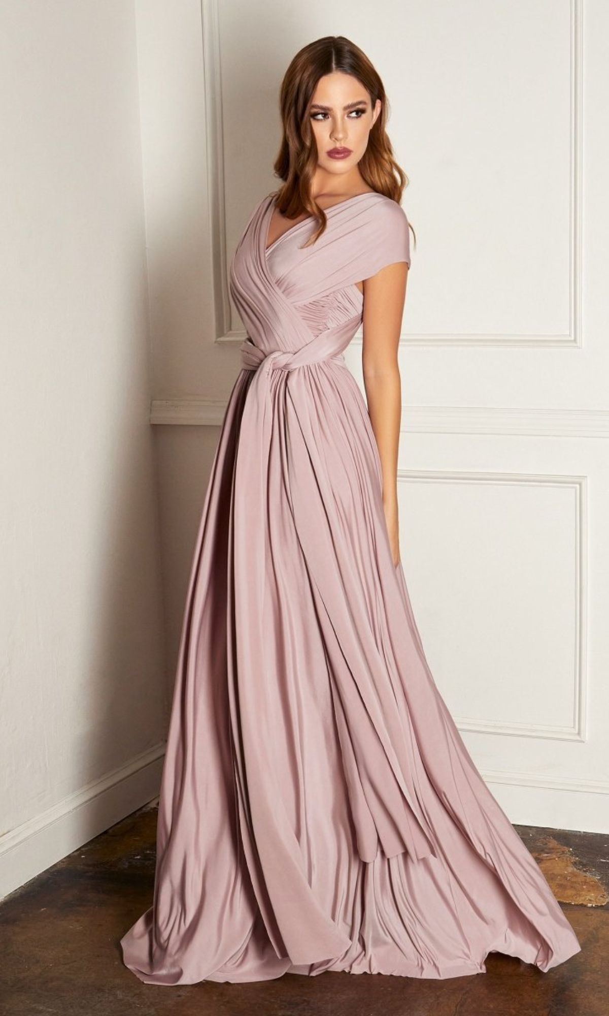 Mauve Amoris Long Prom Dress CV01