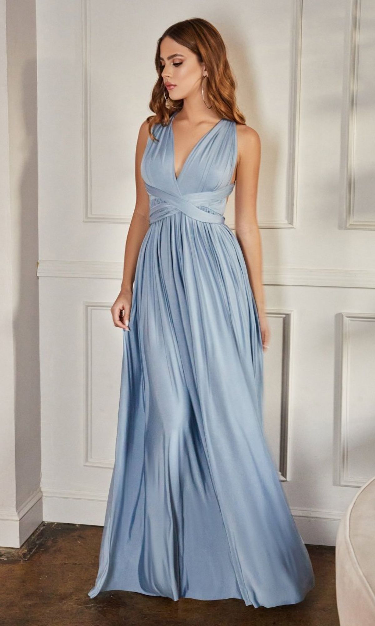 Paris Blue Amoris Long Prom Dress CV01