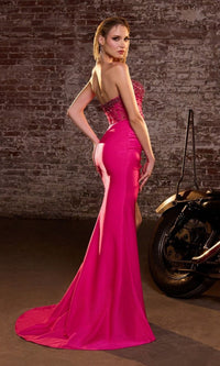 Ladivine Long Formal Dress Cw301 - Image
