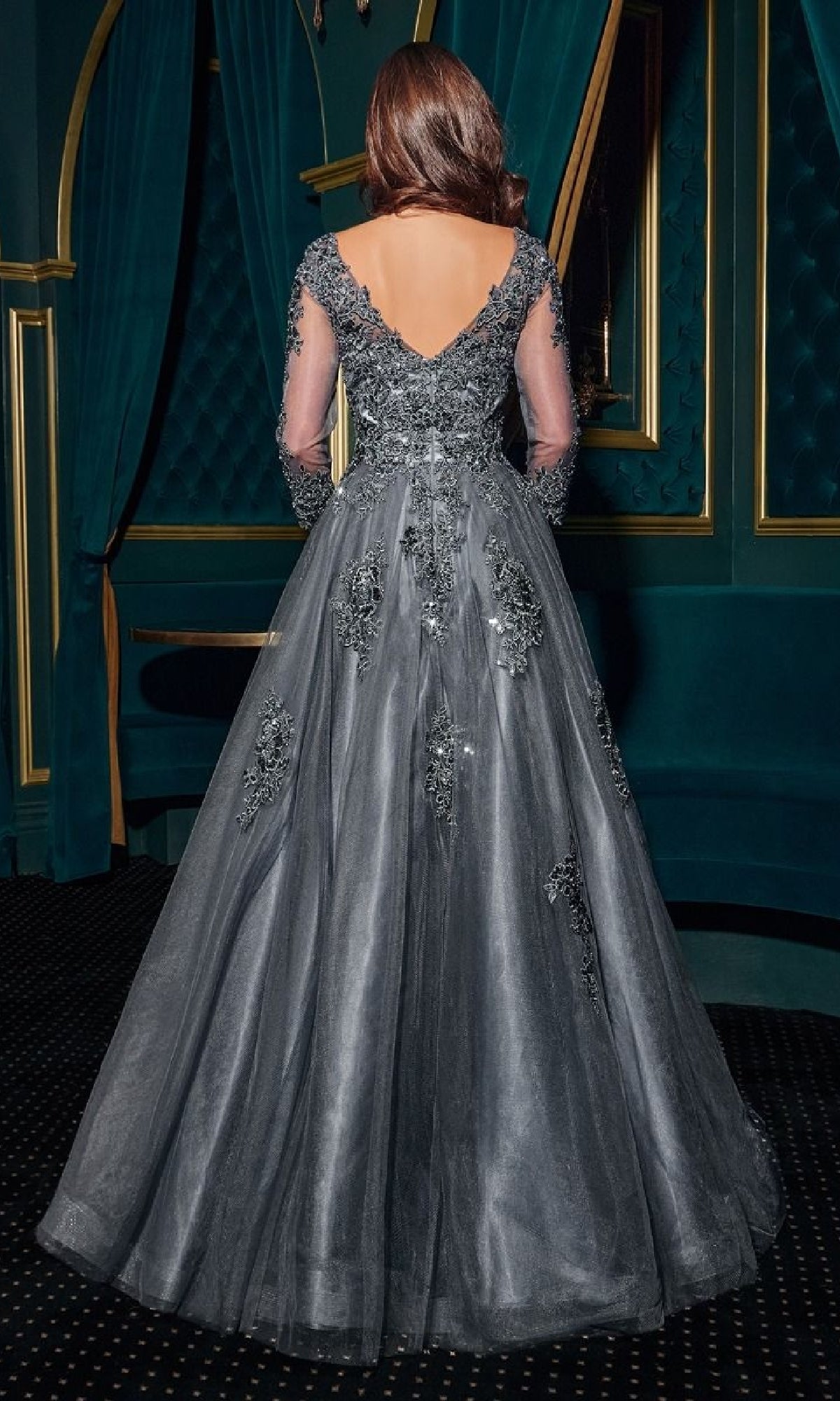 Ladivine Long Formal Dress j883w