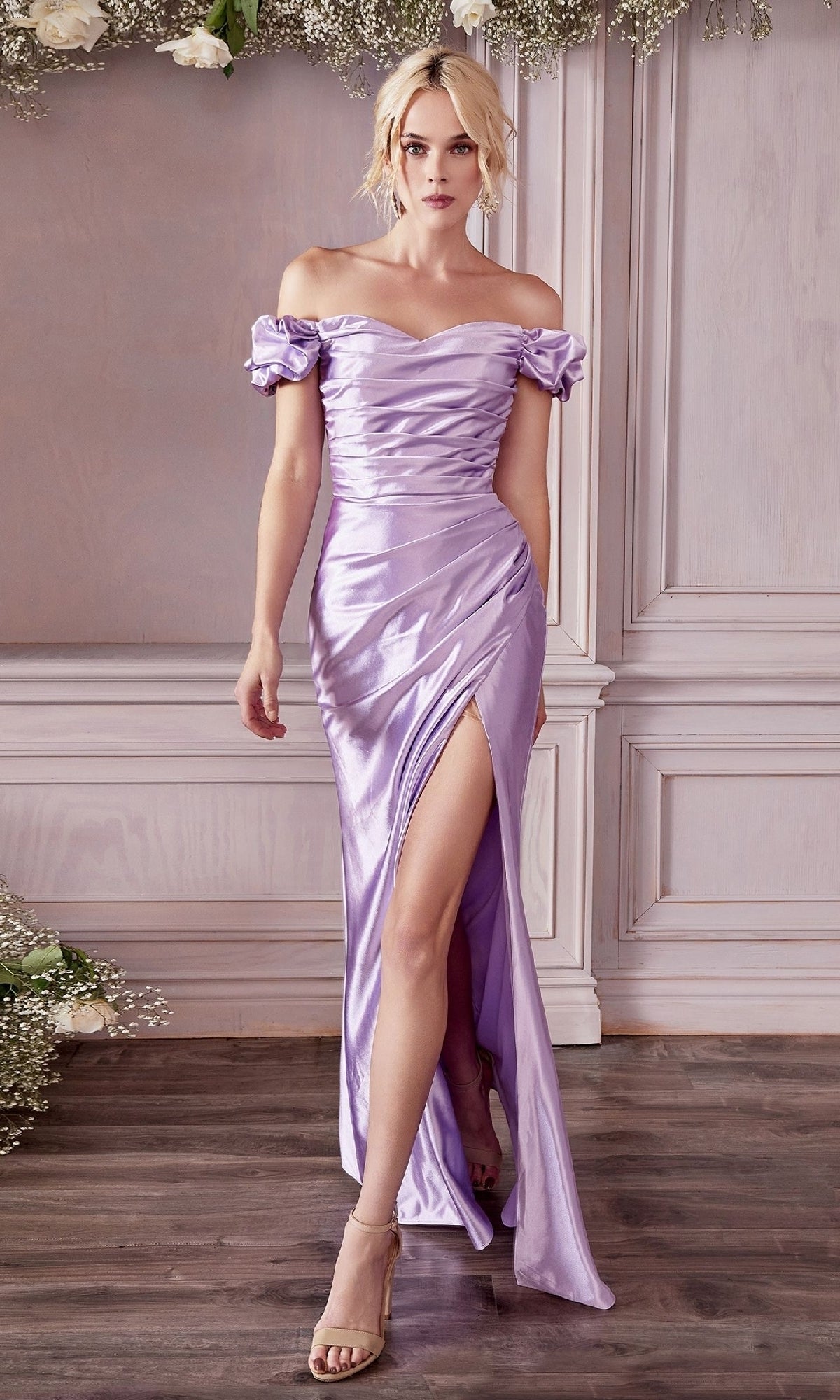 Lavender Ladivine Long Formal Dress kv1056