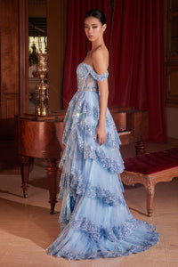  Formal Long Dress Kv1110 by Ladivine