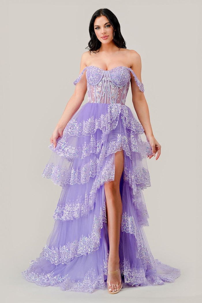 Lavender Formal Long Dress Kv1110 by Ladivine