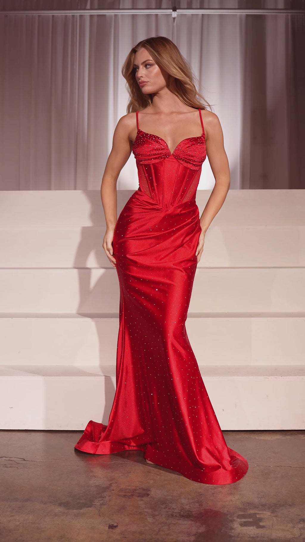 Ladivine Long Formal Dress CC4021