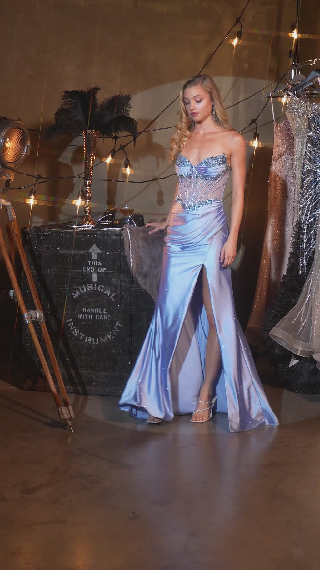 Ladivine Long Formal Dress CC490