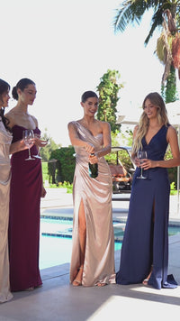 Ladivine Long Formal Dress 7492 - Image