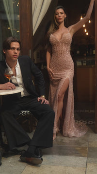 Ladivine Long Formal Dress CC8801 - Image