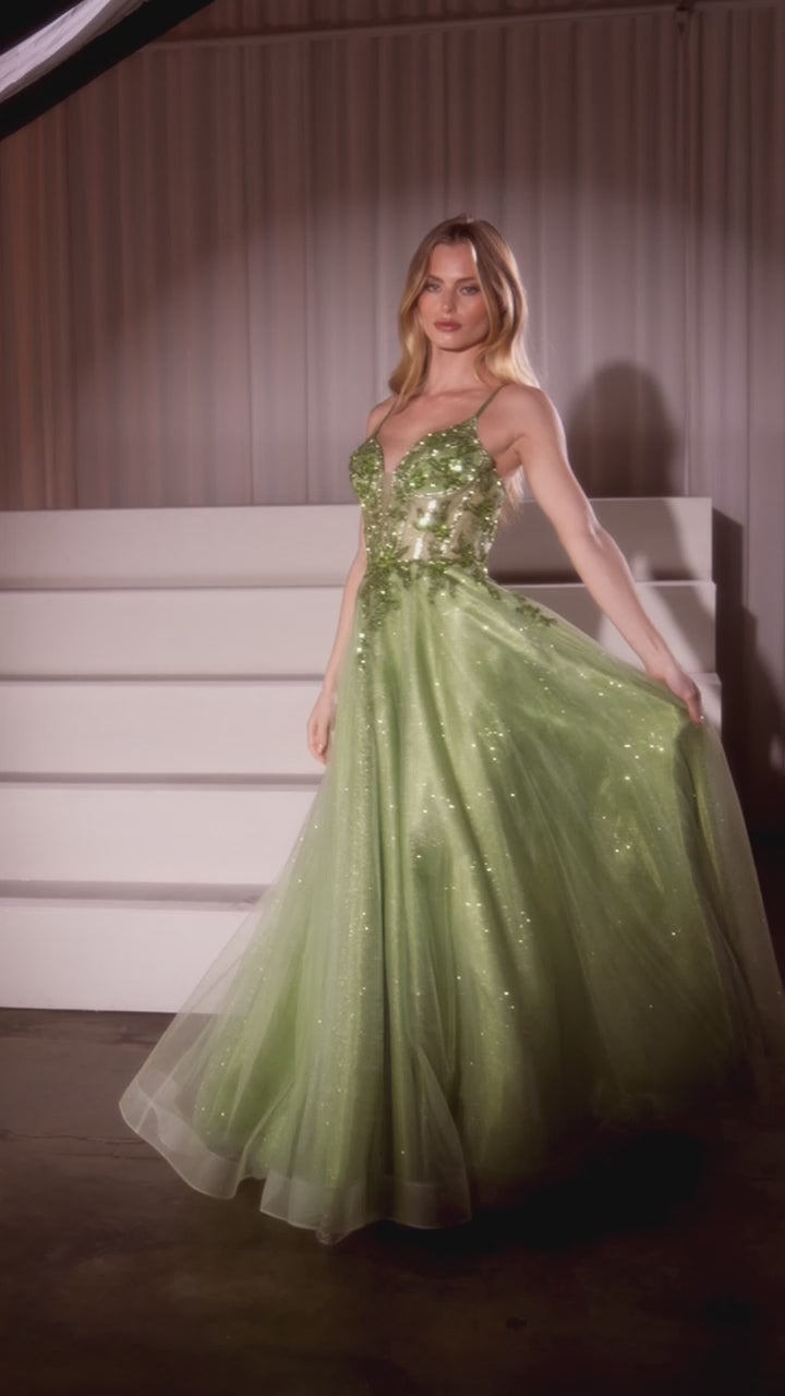 Ladivine Long Formal Dress CC0881
