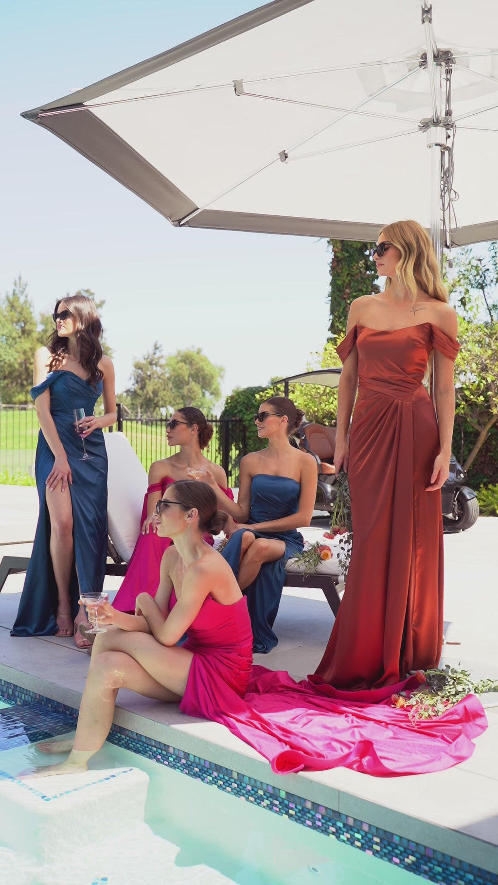Ladivine Long Formal Dress 7492