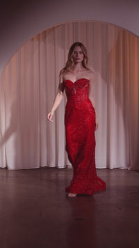 Formal Long Dress J871 By Ladivine