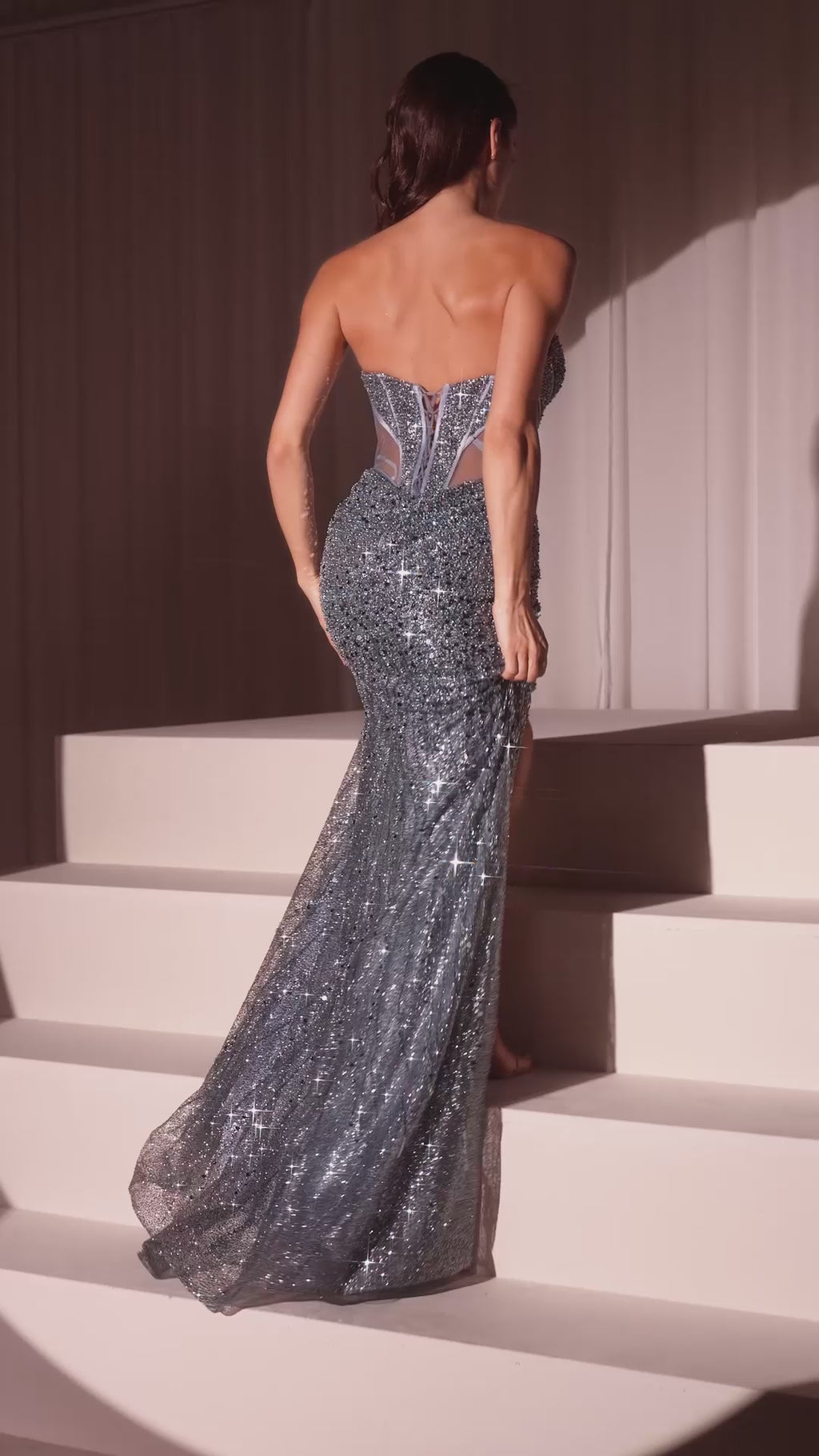 Formal Long Dress Cd0227 by Ladivine