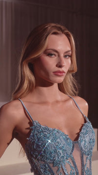 Ladivine Long Formal Dress CC2401 - Image