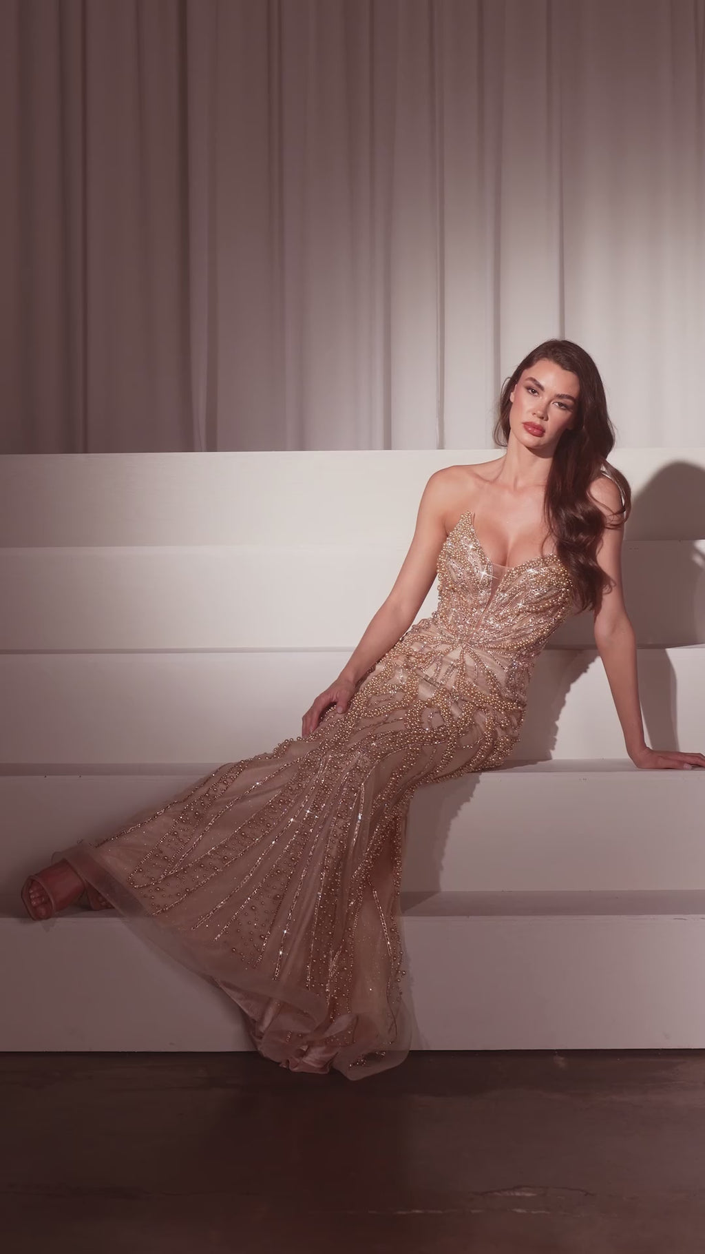 Ladivine Long Formal Dress CC0688