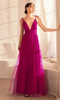 Fuchsia Amoris Long Formal Dress SE005 - Image