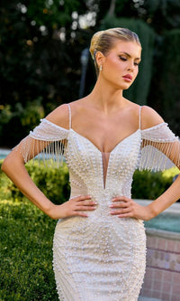 Ladivine Long Formal Dress sf209w - Image